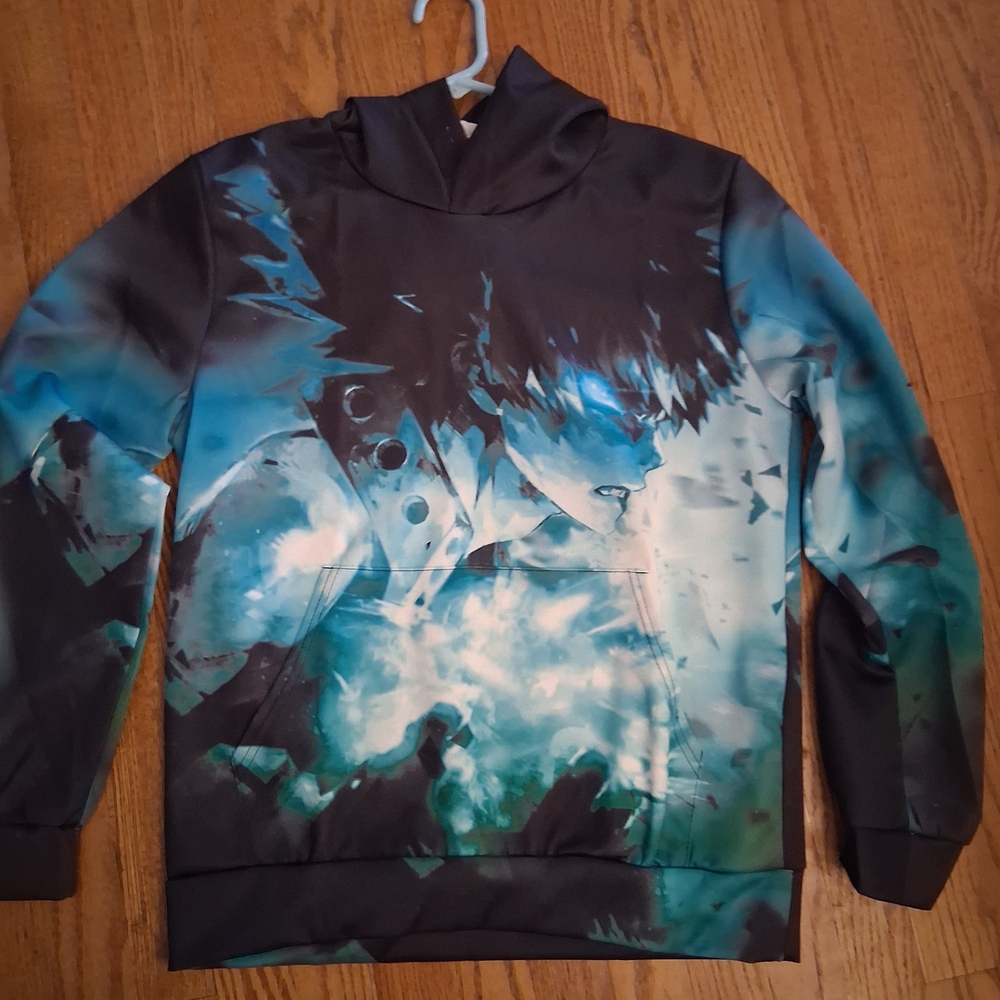 Anime-My Hero Academia Graphic Men's Sweatshirt/unbranded Hoodie Size S NWOT